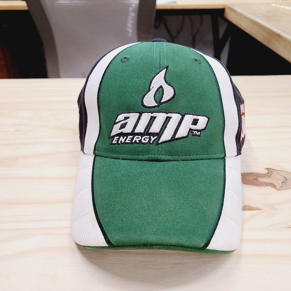 Trucker Hat, NASCAR Dale Earnhardt, Jr. 88 , Black & Green ONE SIZE PRE-OWNED